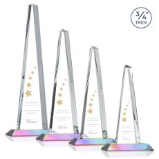 Majestic Tower Prismatic Towers Crystal Award - Crystal Awards