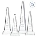 Majestic Tower Clear on Newhaven Base Crystal Award