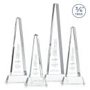Majestic Tower Clear on Newhaven Base Towers Crystal Award