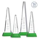 Majestic Tower Green on Newhaven Base Crystal Award