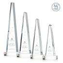 Majestic Tower Clear on Alberton Base Towers Crystal Award