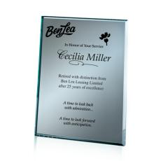 Employee Gifts - Mirror Plaque - Silver