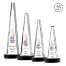 Majestic Tower Full Color  Black on Alberton Base Towers Crystal Award