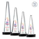 Majestic Tower Full Color  Black on Alberton Base Towers Crystal Award