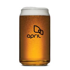Beer Can Beer Glass - Imprinted - Pilsners & Steins