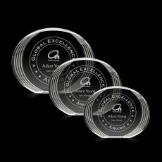 Sheraton Circle Crystal Award - Awards and Trophies