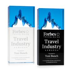 Cordova Rectangle Crystal Award - Crystal Awards