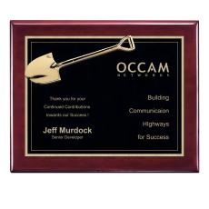 Shovel Plaque - Ornamental Plaques