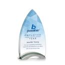 Patterson Full Color Peaks Crystal Award