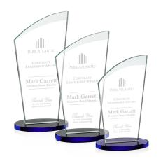Tomkins Blue Peaks Crystal Award - Colored Crystal Awards