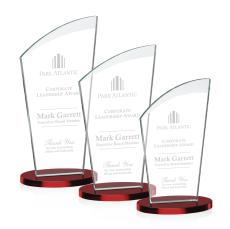 Tomkins Red Peaks Crystal Award - Awards and Trophies