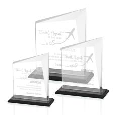Bellamy Black Peaks Crystal Award - Awards and Trophies