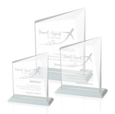 Bellamy White  Peaks Crystal Award - Awards and Trophies