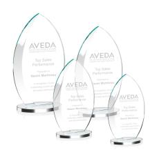 Windermere Clear Flame Crystal Award - Awards and Trophies