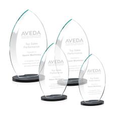 Windermere Black Flame Crystal Award - Crystal Awards