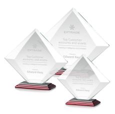 Teston Rosewood Diamond Crystal Award - Awards and Trophies