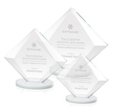 Teston White Diamond Crystal Award - Awards and Trophies