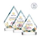 Apex Full Color Starfire  on Alberton Base Diamond Crystal Award