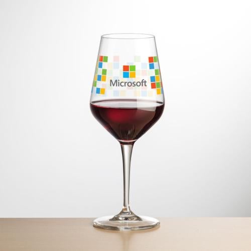 Corporate Gifts - Barware - Wine Glasses - Germain Wine - Full Color