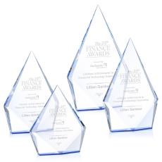 Shelton Blue Diamond Crystal Award - Awards and Trophies