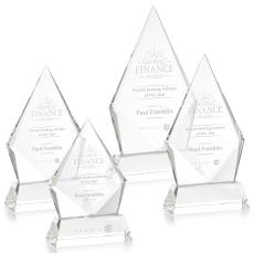 Shelton Clear on Newhaven Base Diamond Crystal Award - Awards and Trophies