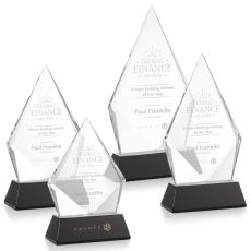 Shelton Black on Newhaven Base Diamond Crystal Award - Awards and Trophies
