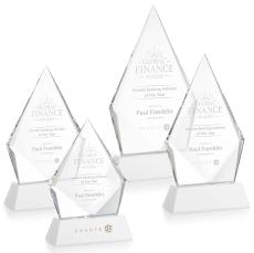 Shelton White on Newhaven Base Diamond Crystal Award - Awards and Trophies