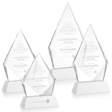 Shelton White on Newhaven Base Diamond Crystal Award - Awards and Trophies