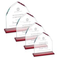 Employee Gifts - Montibello Red Peaks Crystal Award