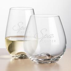 Boston Stemless Wine - Deep Etch - Corporate Gifts