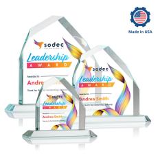 Austere Peak Full Color Peaks Crystal Award - Awards and Trophies