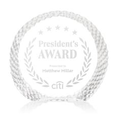 Rossini Circle Crystal Award - Crystal Awards