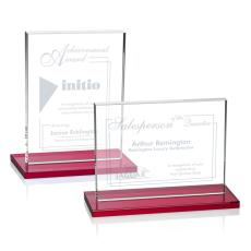 Emperor Red Rectangle Crystal Award - Awards and Trophies