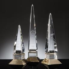 Employee Gifts - Tribune Obelisk Crystal Award