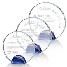 Employee Gifts - Maplin Blue Circle Crystal Award