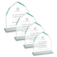 Employee Gifts - Montibello White  Peaks Crystal Award