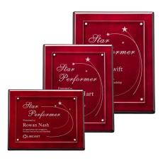 Sedum Plaque - Rosewood - Awards and Gifts