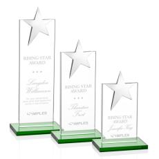 Employee Gifts - Bryanston Green Star Crystal Award
