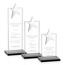 Employee Gifts - Bryanston Black Star Crystal Award