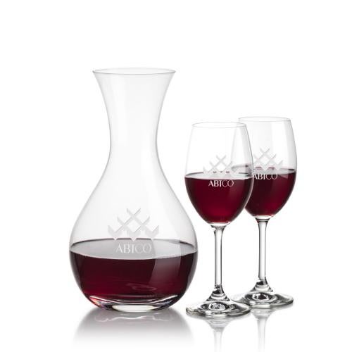 Corporate Gifts - Barware - Gift Sets - Adelita Carafe & Naples Wine
