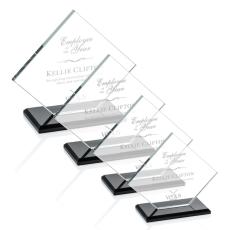 Employee Gifts - Huron Black Diamond Crystal Award