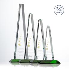 Employee Gifts - Majestic Tower Green  Towers Crystal Award