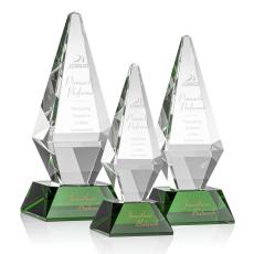 Employee Gifts - Denton Green Diamond Crystal Award