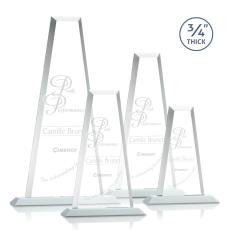 Employee Gifts - Imperial White  Towers Crystal Award