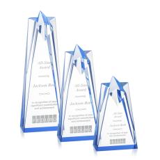 Employee Gifts - Rosina Blue Star Acrylic Award