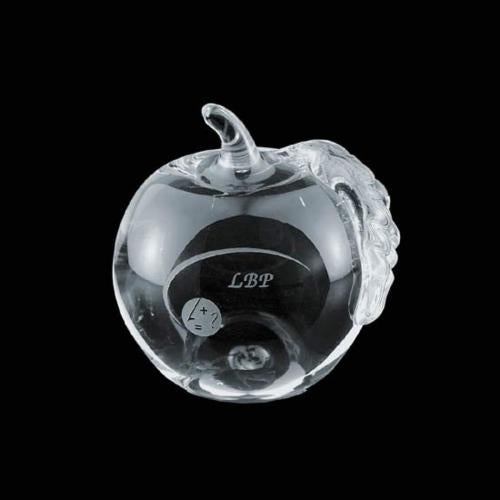 Awards and Trophies - Crystal Awards - Glass Awards - Apple Glass Award