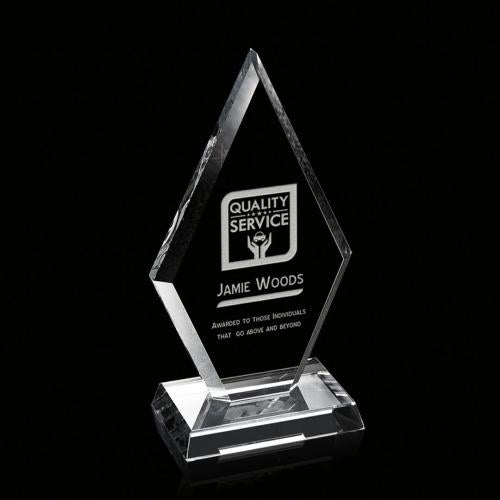 Awards and Trophies - Crystal Awards - Premier Starfire Diamond Crystal Award