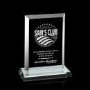 Empress Starfire Rectangle Crystal Award