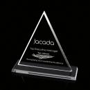 Princeton Starfire Pyramid Crystal Award