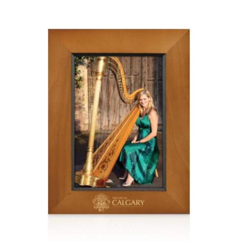 Corporate Gifts - Desk Accessories - Picture Frames - Dorrington - Chestnut/Ebony
